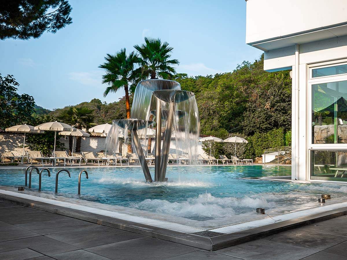 The thermal water of the Hotel Terme Millepini