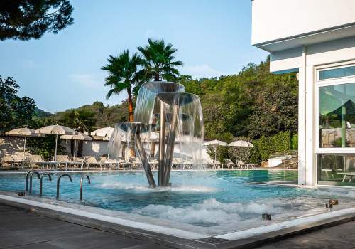 Das Thermalwasser des Hotels Terme Millepini